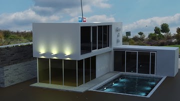 Blender 2.8 - My First 3D Flyby Animation Video