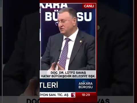 CHP'li Hatay Belediye Başkanı Savaş, AKP'nin kendisine yaptığı teklifi canlı yayında açıkladı