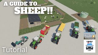 A Guide to Sheep in Farming Simulator 19!!