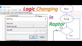 How to Change Logic of Loop in Raptor (Tricks in Raptor)