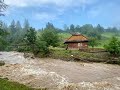 Новый потоп на Закарпатье:выпала 20-дневная норма дождей A new flood in Transcarpathia