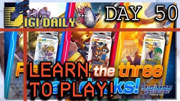 Digimon Card Game Tutorial App Is UP! LINK IN DESCRIPTION(Autumn Digihatch 50)