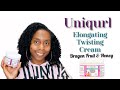 I Tried Uniqurl&#39;s NEW Elongating Twisting Cream!