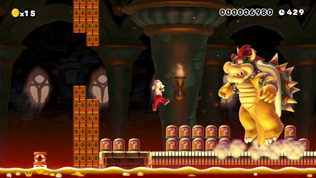 Super Mario Maker - Beating RubberNinja's Level - Fast