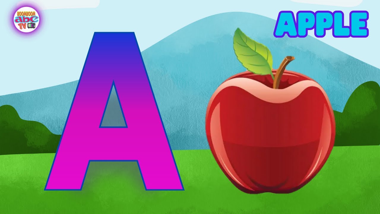 ABCD Rhymes for Babies | ABCD Song For Kids | A For Apple | B For Baby ...