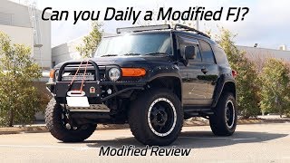 Modified FJ Cruiser Review! Can you Daily a Modified one???