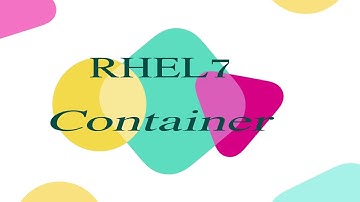 13.3 Docker,  Docker RHEL7 Container