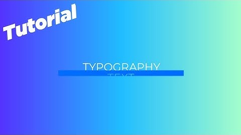 How To Make An Intro Using | Pixelflow |