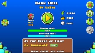 Geometry Dash [2.0] (Easy Demon) - Dark Hell by LaZye