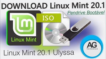Como baixar a ISO Linux Mint 20 1 Ulyssa e Criar pendrive Bootável