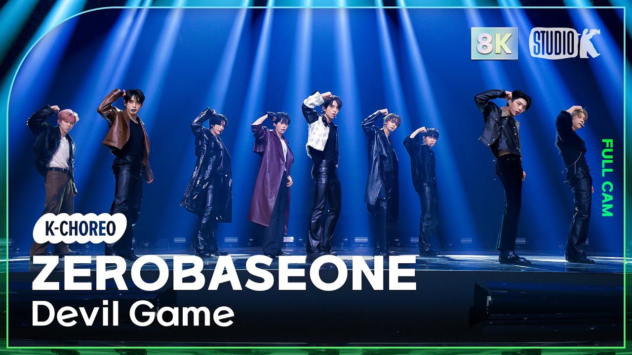 K-Choreo 8K] 제로베이스원 직캠 'Devil Game' (ZEROBASEONE