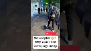 The Moment Syahrini Called Her Husband With Mesr444 artistnews syahrini entertainment reinoba