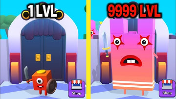 MAX LEVEL in Number Cube: aMaze Room Game