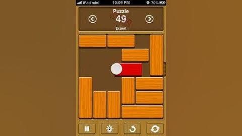 Unblock me solution expert level 49