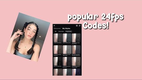 POPULAR 24FPS QR CODES! *with examples*