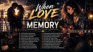 When Love Becomes Memory 💔 Emotional Electric Guitar Songs 2026 | Cinematic Romantic Pop Blues