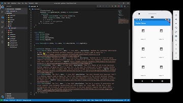 Basic GridView in Flutter with loading images from the internet