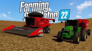 Colheita de milho no TIBAGI MAP - Farming Simulator 2022
