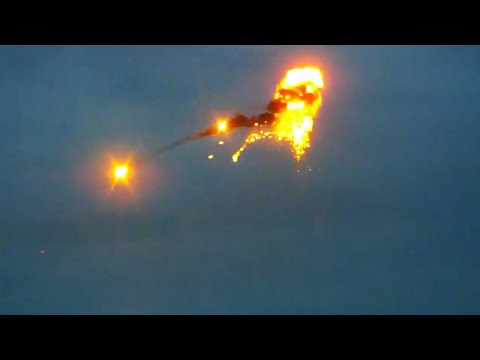 Azerbaijani An2 Aircraft being shot down by Armenia | Azerbaijan Armenia war