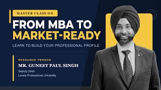From MBA to Market-Ready: Learn to Build Your Professional Profile