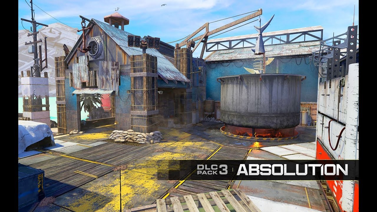 call of duty infinite warfare Infinite Warfare DLC 3 Absolution - Bermuda Map Review And Volk Retro Early Gameplay (IW DLC 3)