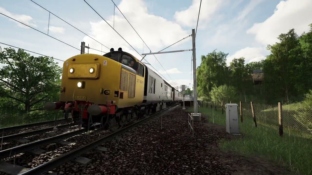 TSW 1Z73 Diesel railtour Edinburgh to Glasgow section in Train Sim World  ScotRail Express route 