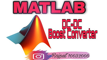 DC-DC boost converter using MATLAB Simulation "step up" #MATLAB