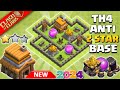 New town hall 4th4 base  town hall 4th4 farmingtrophypushing  new coc th4 base link 2024