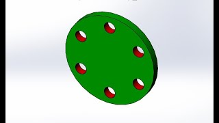 How to Create Circular Pattern in Solidworks