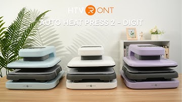 HTVRONT Automatic  Heat Press 2- Digital Press, Real Ease