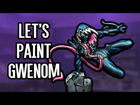 Painting GWENOM in Comic Style!