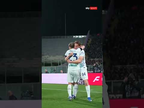 Video Esposito segna il momentaneo vantaggio dellInter contro la Fiorentina