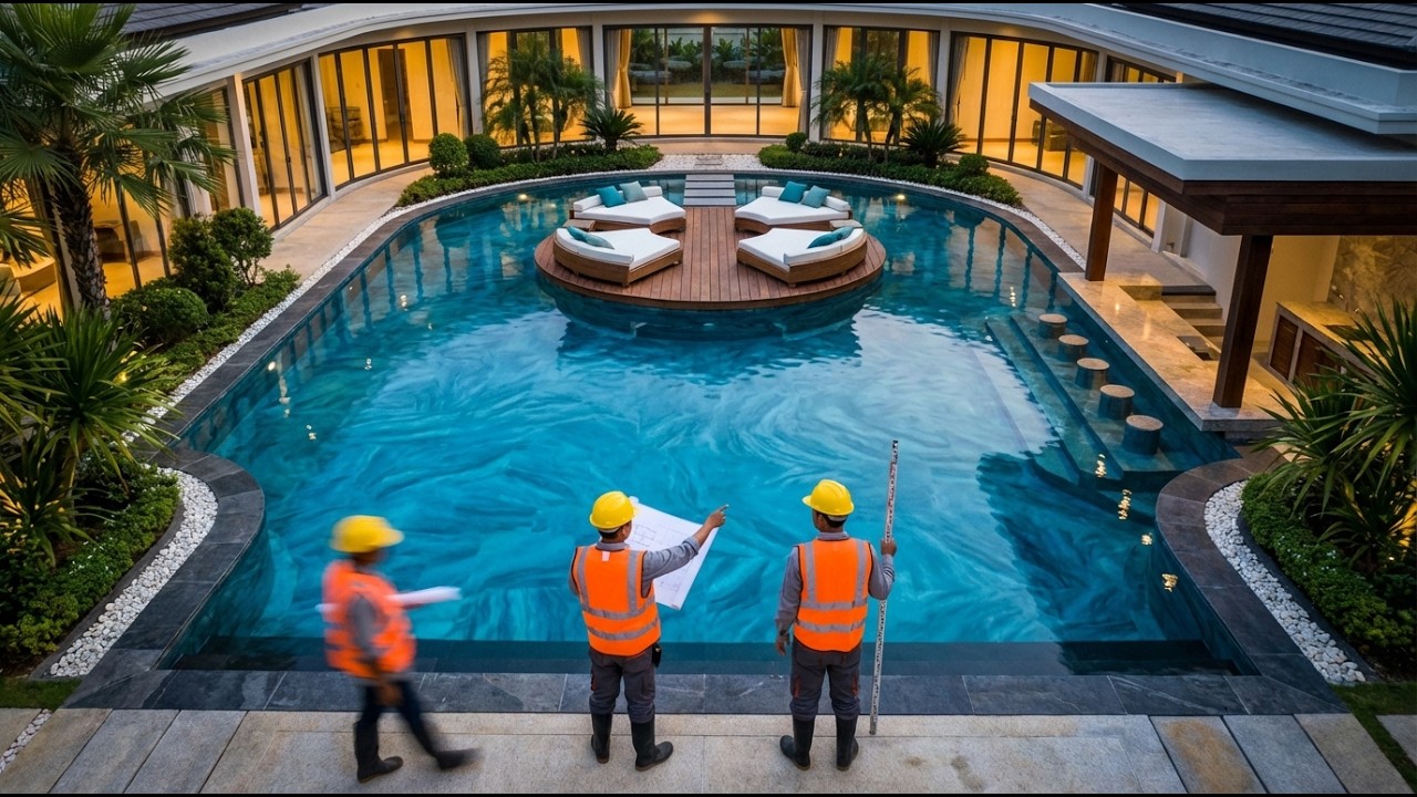 Top 5 Amazing Backyard Renovations Into Luxury Pool Design Concepts | Relaxing Timelapse