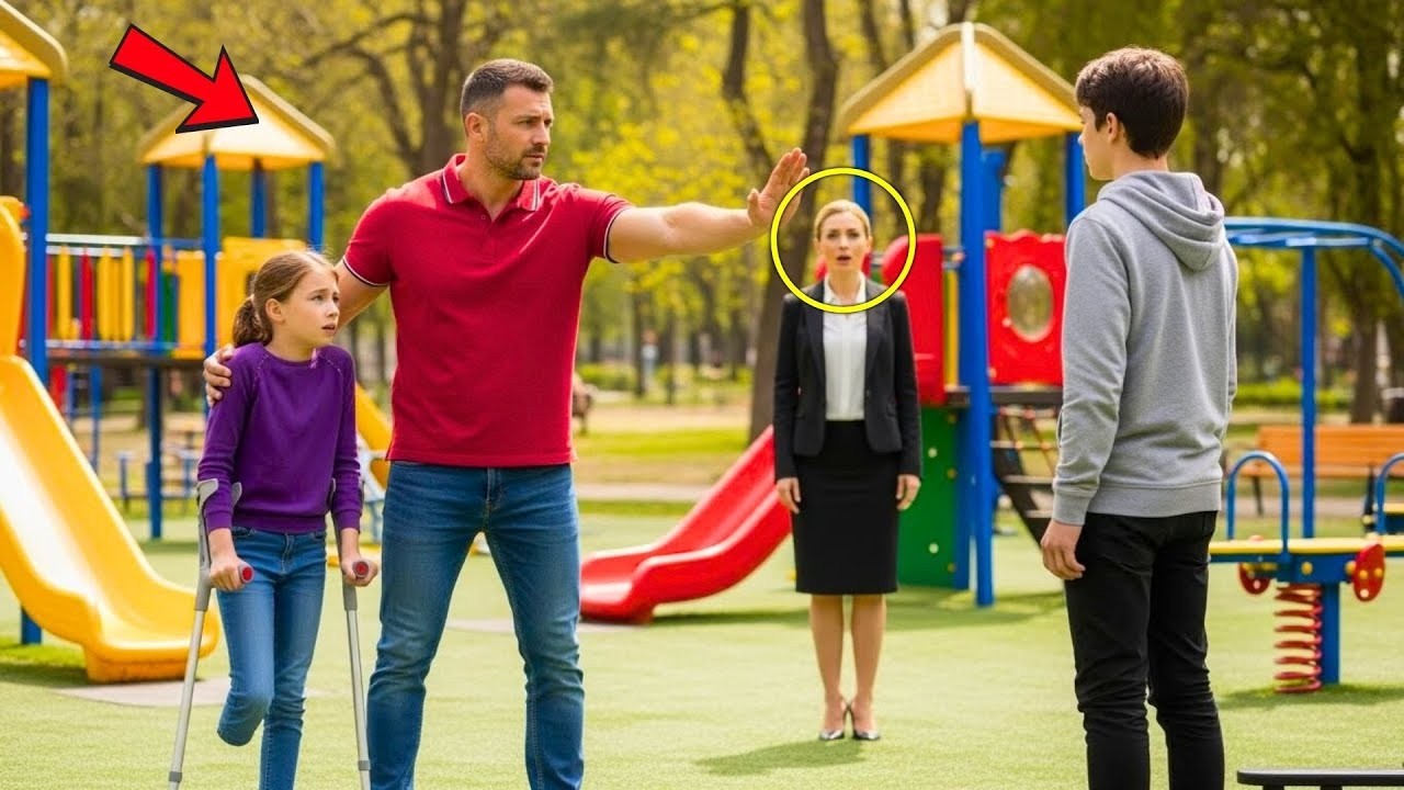 Single Dad Stopped a Bully Hitting a One Legged Girl Then Discovered She’s a CEO’s Daughter   EOM