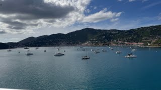 LIVE from St. Thomas Port 🇻🇮 | Caribbean Vibes, Clear Water &amp; Cruise Life