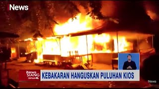 Puluhan Kios Terbakar di Pasar Kayu Jati Pulo Gadung, 14 Mobil Damkar Dikerahkan #iNewsSiang 20/10