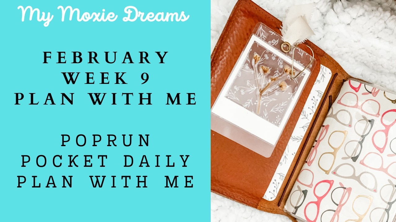 Карманный ежедневник PopRun | Февраль, неделя 9 | Планируйте вместе со мной на 2026 год | Карманн...