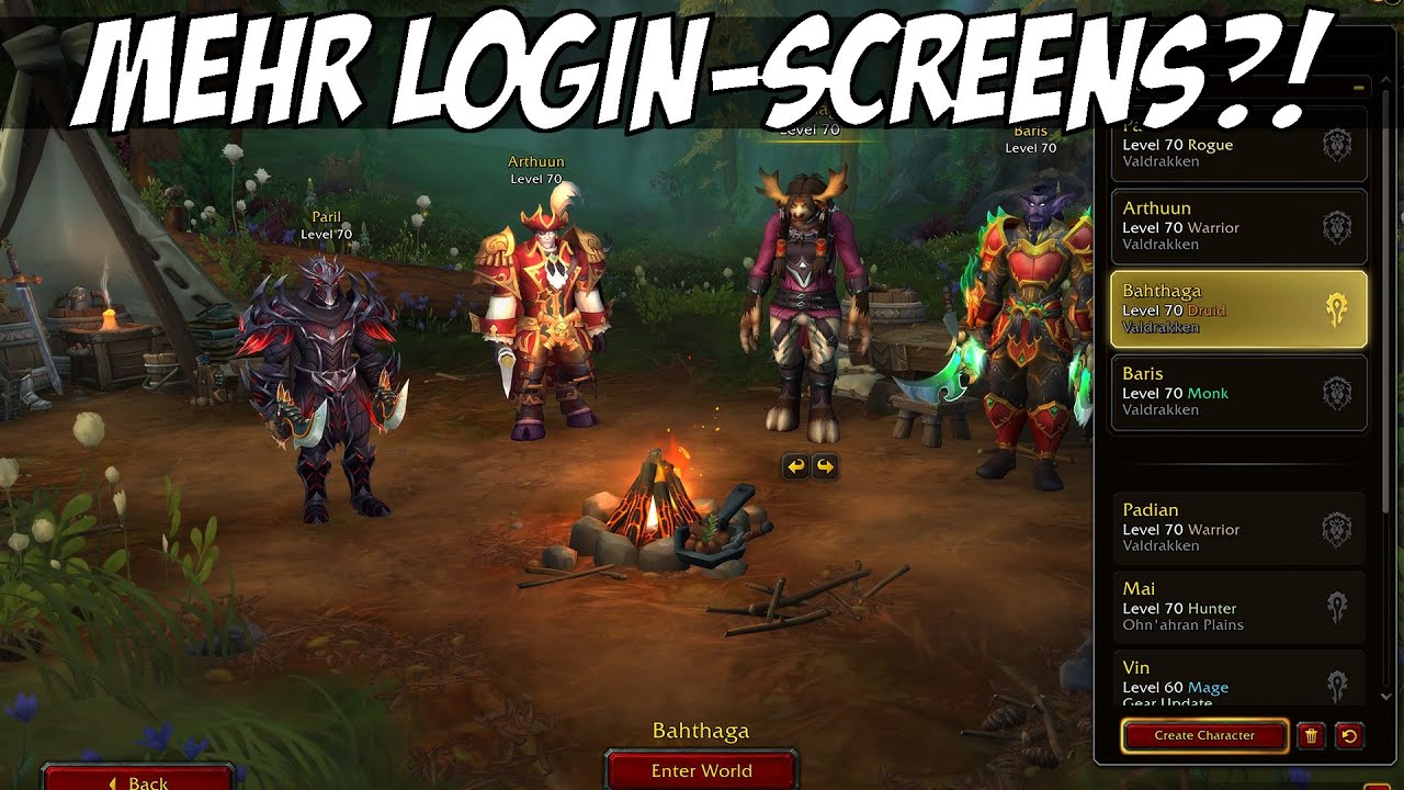 Faszinierend Wow Account Loschen Bild