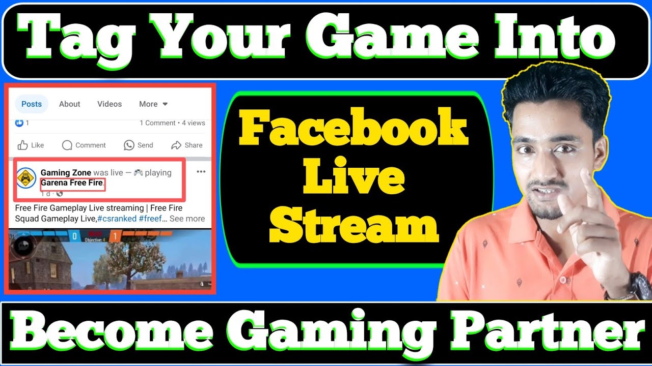 How To Tag Your Games In Facebook Live Streaming And Become Gaming 