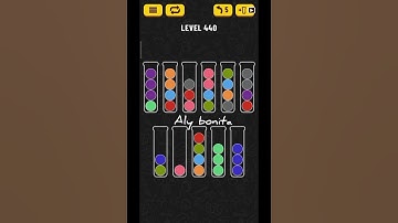 ball sort puzzle level 440