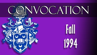Fall Convocation 1994 | MSVU Archives Audio/Video Collection