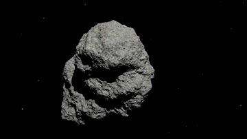 Asteroid Animation Blender 3d