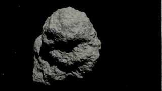 Asteroid Animation Blender 3d