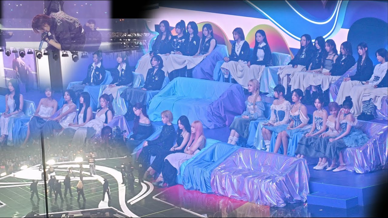 [ BOYNEXTDOOR Stage ] 에스파,아이브,(여자)아이들, 트리플에스  Reaction cam @241130 MMA 2024 직캠