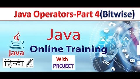 13 - Java Operators Part 3 ( Bitwise )