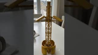 🚧 Amazing Transforming Mini Crane Toy | Satisfying Mechanical Gadget #Shorts
