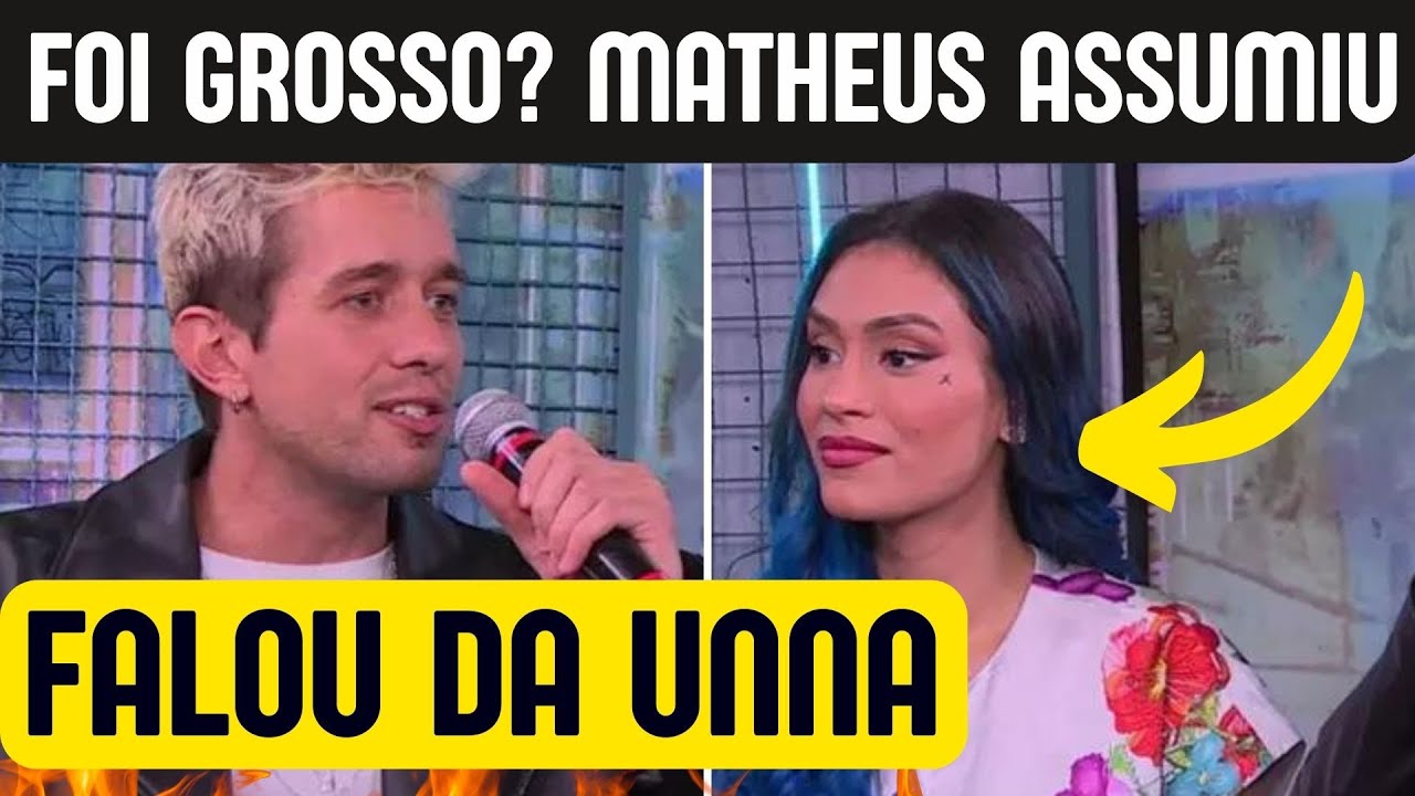 Após perder Estrela da Casa para Lucca, Matheus Torres assume que foi grosso com Unna X