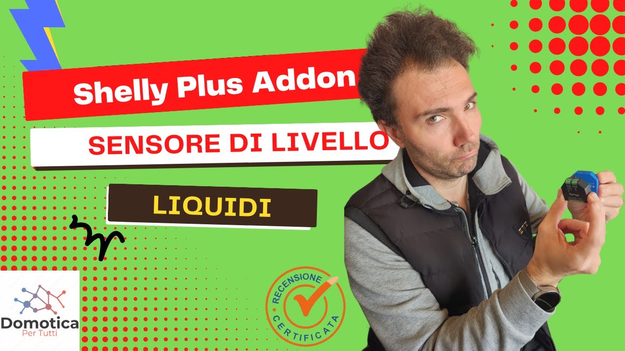 Shelly Plus Addon review - Test features and use cases: Liquid level sensor  