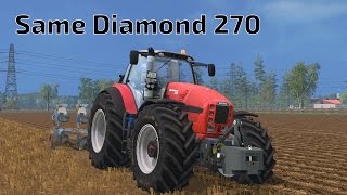 Farming Simulator 2015 - Plowing | Same Diamond 270, Lemkem