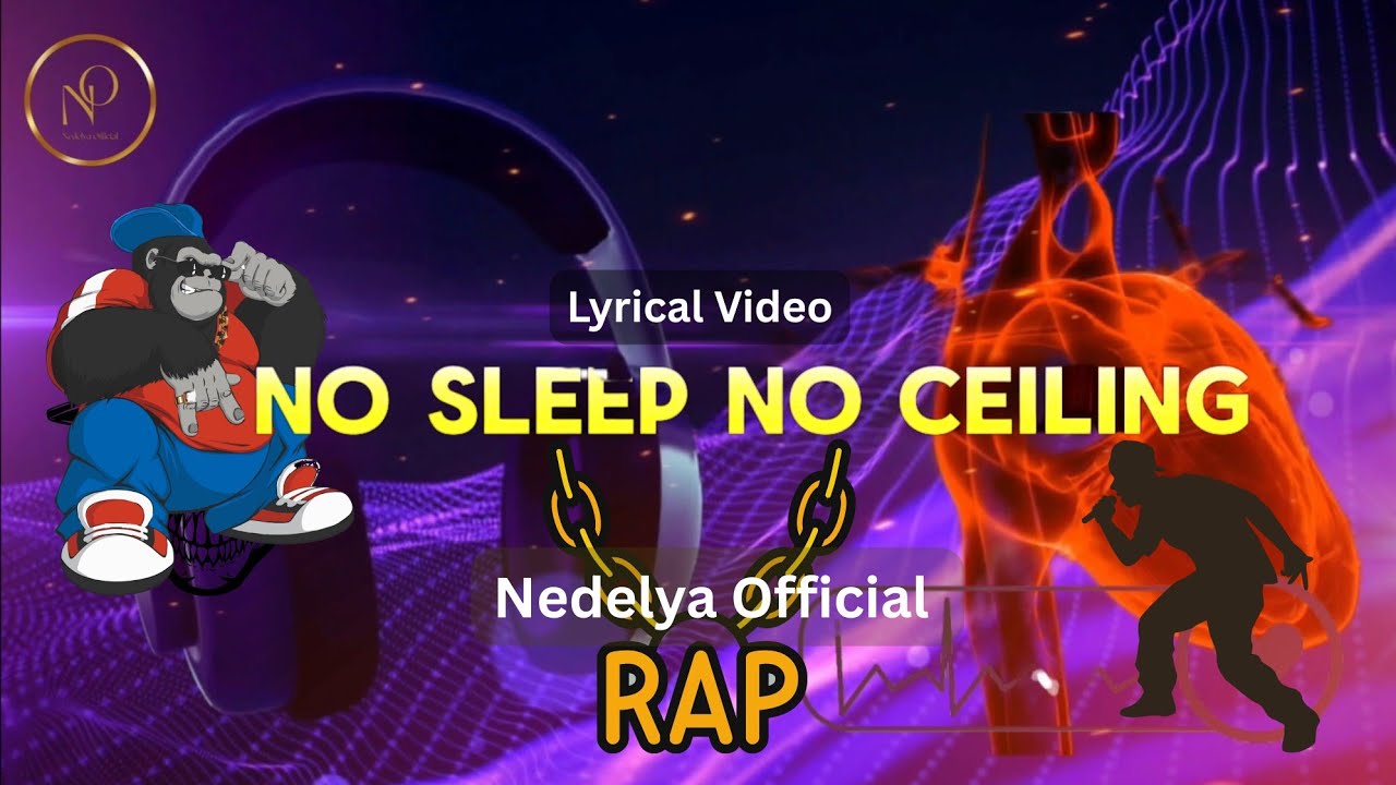 No Sleep No Ceiling (Official Rap) | English Trap Beat | Powerful Motivational Rap 2025